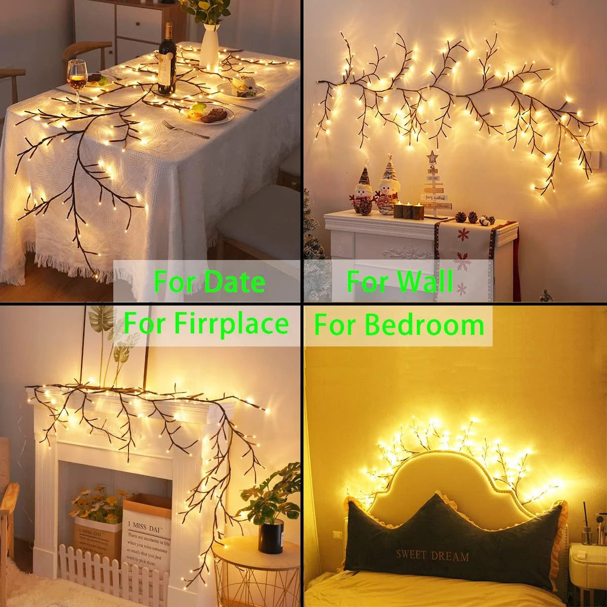 Bendable Willow Vine Lights