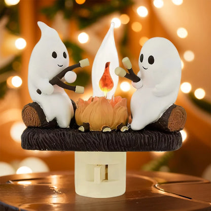 Ghost Campfire Flickering Night Light